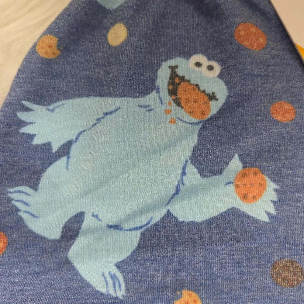 Copper Pearl x Sesame Street Newborn Top Knot Hat
